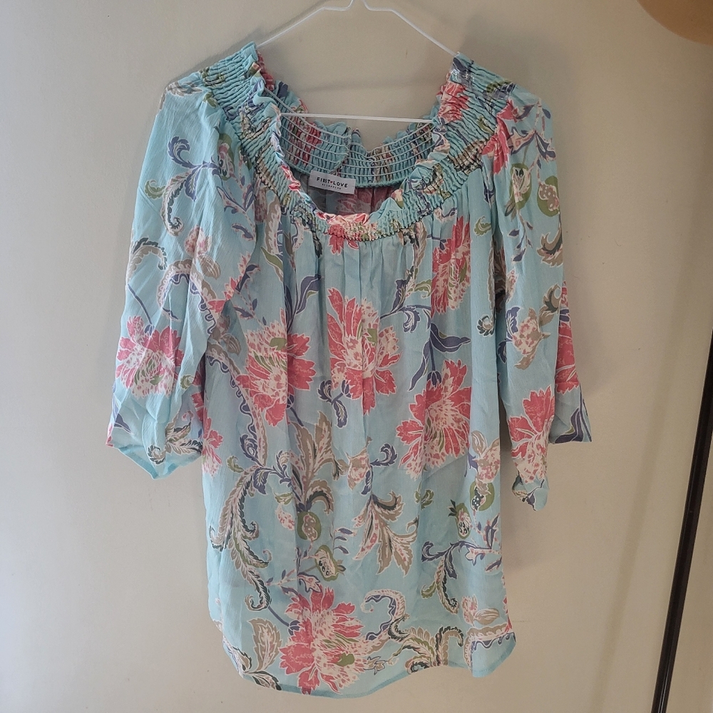 Sold First Love Blouse Size L NWOT